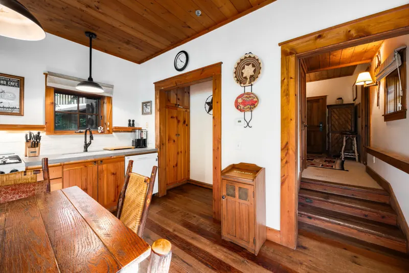Kitchen and entry